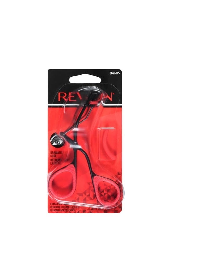 Revlon - Eyelash Curler, Precision Curl Control for All Eye Shapes, Lifts & Defines, Easy to Use (Pack of 1) Black/Red - Image 1