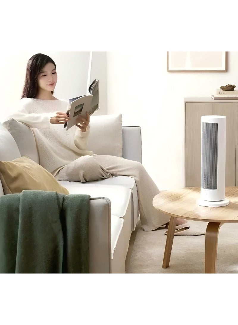 شاومي Mijia Electric Fan Heater,2000W PTC Fast Ceramic Heating Low Noise 70 Wide Angle Air Supply 2000 W LSNFJ03ZM White  - Image 4