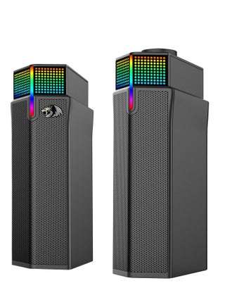 GS511 Wireless RGB Desktop Speakers, 2.0 PC Gaming Soundbar w/BT 5.3/USB Mode, Dual-Play Design, Rich Stereo Sound and Bass, RGB Backlight & All-in-one Control, USB Powered - pnsku/N70139902V/45/_/1736228802/d617772c-8720-47c5-9f56-4a545f8c9c49