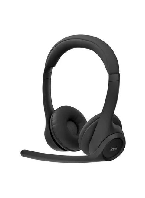 Zone 300 Wireless Bluetooth Headset With Noise-Cancelling Microphone Black