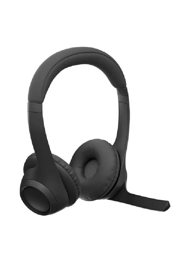 Logitech - Zone 300 Wireless Bluetooth Headset With Noise-Cancelling Microphone Black - Image 1