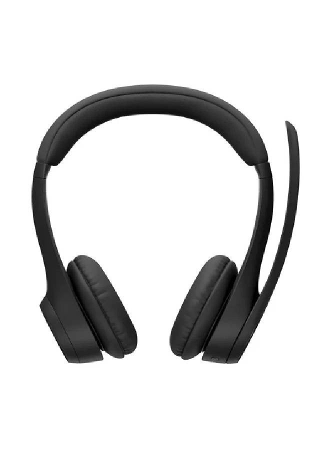 Logitech - Zone 300 Wireless Bluetooth Headset With Noise-Cancelling Microphone Black - Image 1