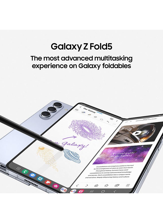 Samsung Renewed - Galaxy Z Fold 5 Dual SIM Phantom Black 12GB RAM 256GB 5G - Image 3