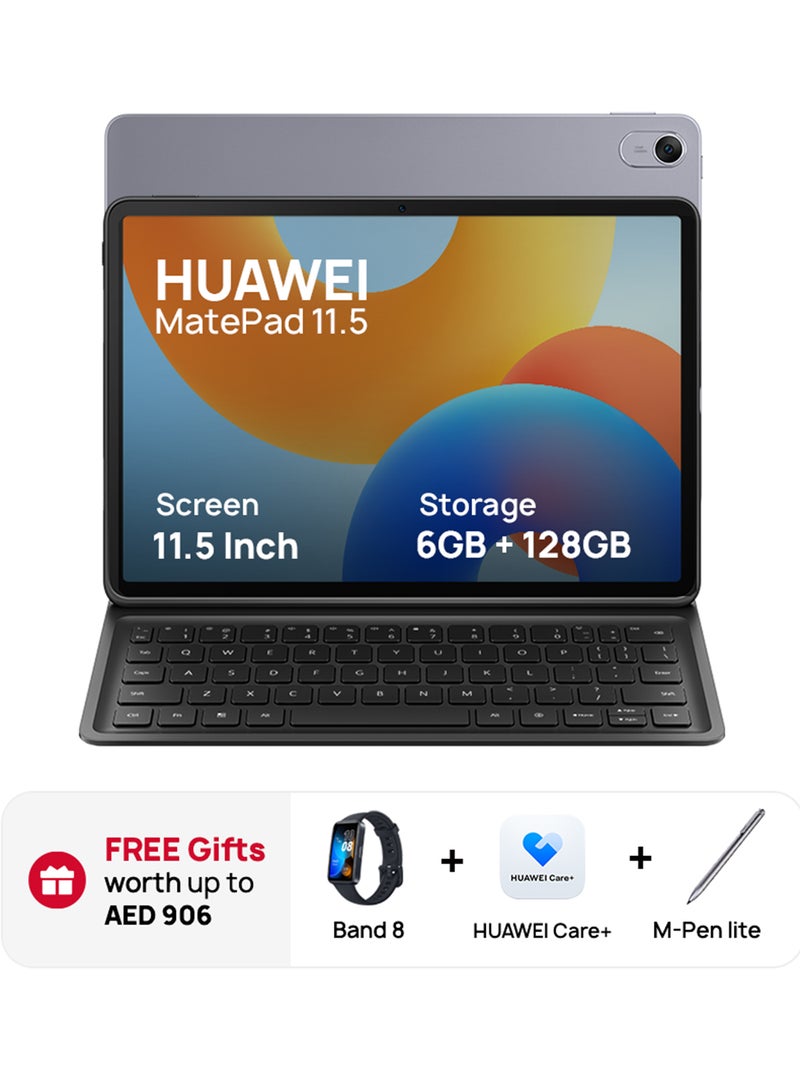 MatePad 11.5 Tablet Gray WiFi 6GB RAM 128GB, with Smart Keyboard, M-Pen Lite + Band8 - Middle East Version - pnsku/N70139958V/45/_/1736410484/c592dbae-3d0a-4ab2-a387-8e8aad0f94b7