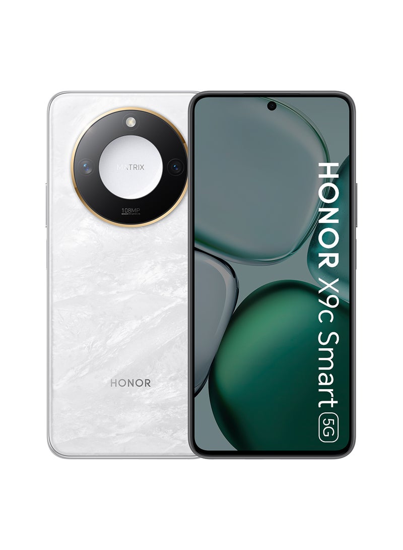 Honor X9c Smart 5G Dual SIM Moonlight White 8GB RAM 256GB - Middle East Version - Image 1