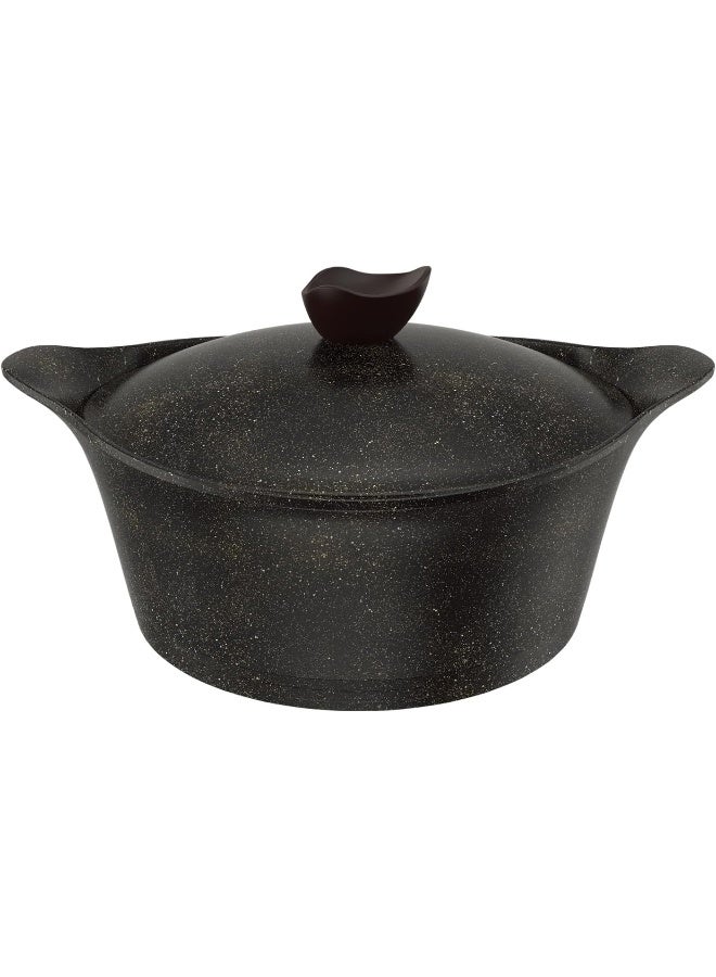 نيو فلام Aeni Non-Stick Aluminum Cooking Pot 11-Piece Set Galaxy marble  - Image 3