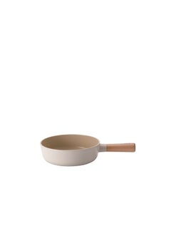 Neoflam Fika Wok Pan 26 Cm Diecast Aluminum Ceramic Coating Off White  - Image 1