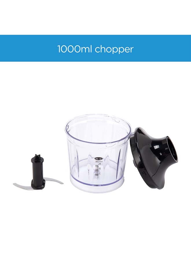 مديا Hand Blender Set MJBH1001W Black - Image 3