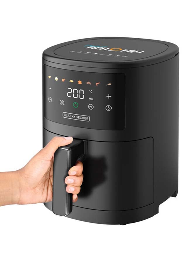 BLACK+DECKER Air Fryer - Digital Touch Control – Auto-Off 3.5 L 1800 W AF3500-B5 Black - Image 3
