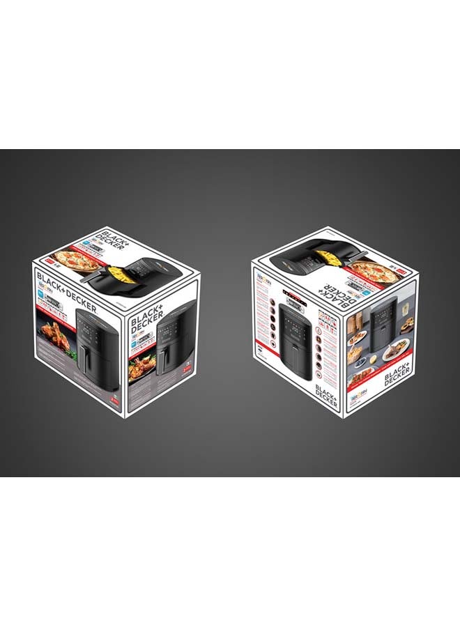 BLACK+DECKER Air Fryer - Digital Touch Control – Auto-Off 3.5 L 1800 W AF3500-B5 Black - Image 2