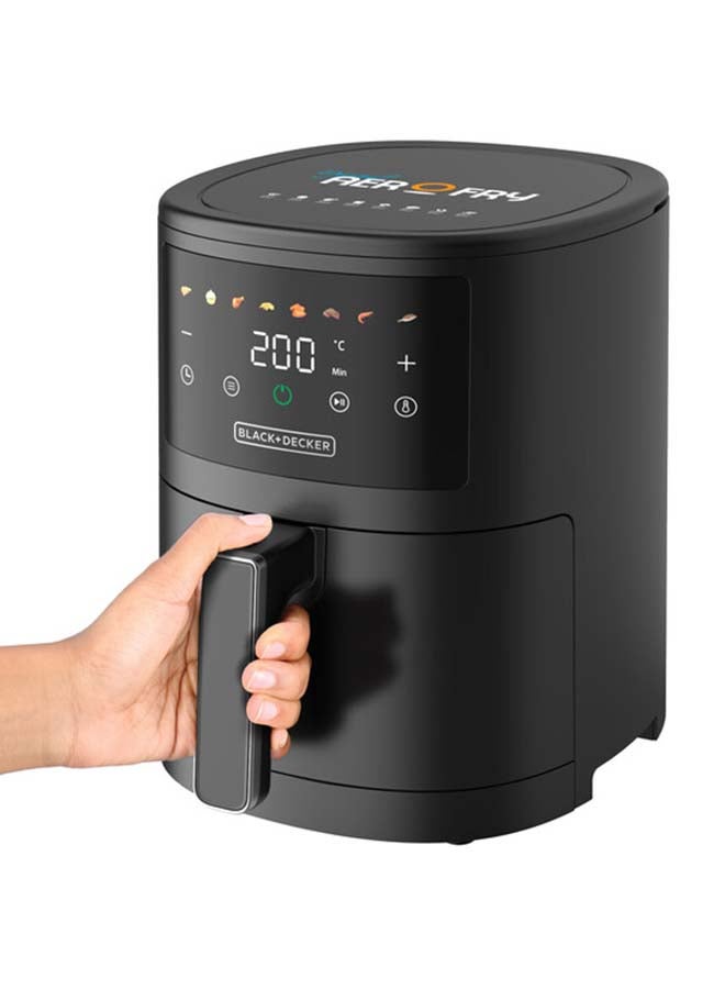 BLACK+DECKER Air Fryer - Digital Touch Control – Auto-Off 3.5 L 1800 W AF3500-B5 Black - Image 4