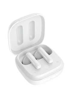 كيو سي واي T13 ANC Bluetooth Earphones, Active Noise Cancelling Wireless Earbuds, Gaming In Ear Earphones, 4 Mics Clear Calls, 30H Playtime White  - Image 2