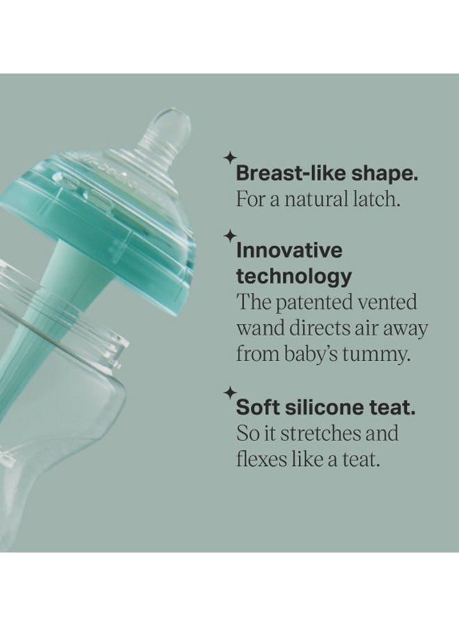 Pack Of 3 Baby Feeding Bottle 260 ML, 0 Months +