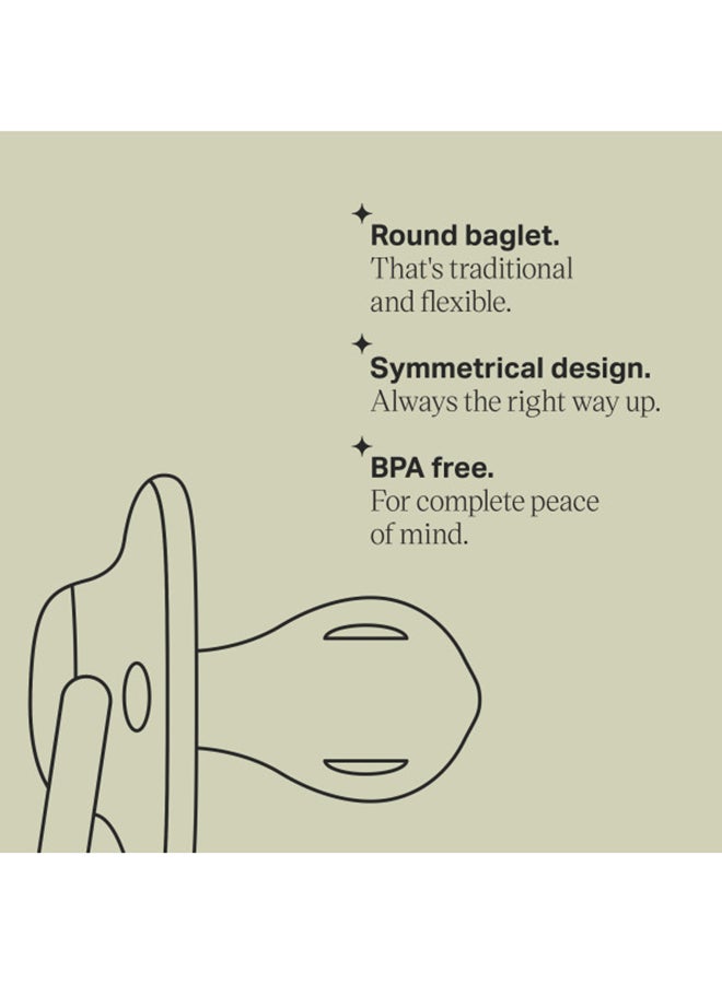 تومي تيبي Pack Of 2 Cherry Latex Soother, 0 - 6 Months - Image 4