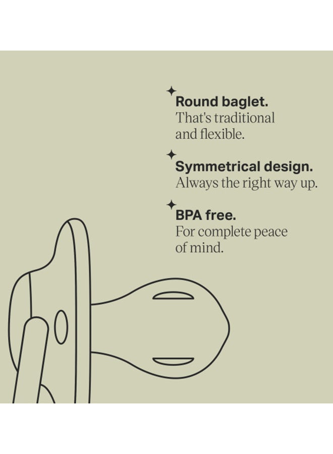 تومي تيبي Pack Of 2 Cherry Latex Soother, 0 - 6 Months - Image 4