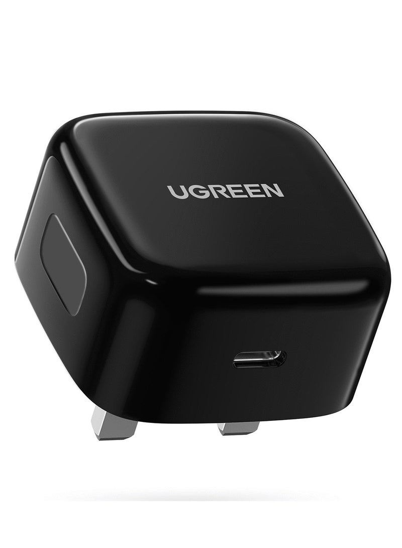 يو جرين PD20W Fast Charger UK Black  - Image 1