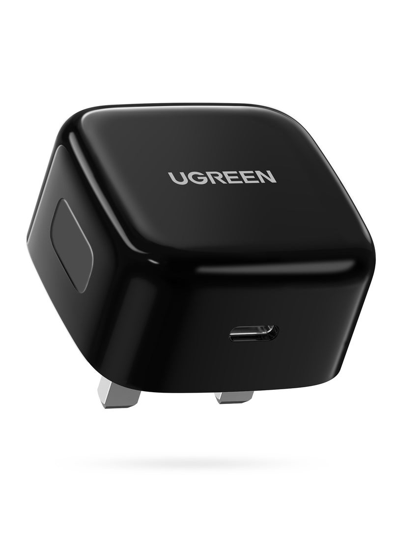 يو جرين PD20W Fast Charger UK Black  - Image 2