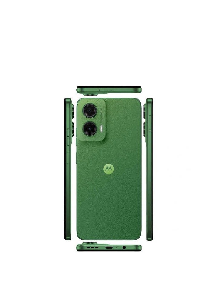 Motorola - Mobile Motorola G35 5G 8GB Ram 256GB ROM Leaf Green - Image 1