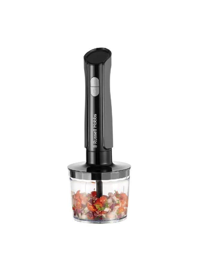 Russell Hobbs 500W Desire 3-in-1 Hand Blender Charcoal and Clear 24 x 13.6 x 24.2 cm 27141GCC 27141GCC Charcoal and Clear  - Image 1