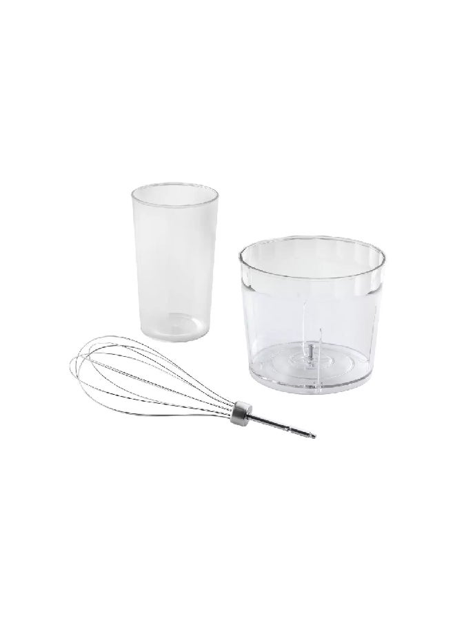 Russell Hobbs 500W Desire 3-in-1 Hand Blender Charcoal and Clear 24 x 13.6 x 24.2 cm 27141GCC 27141GCC Charcoal and Clear  - Image 4