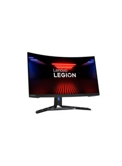 لينوفو 27" Inch Curved Gaming Monitor FHD R27fc30 (1920X1080) 280Hz Refresh Rate, Upto 1ms Response Time & HDMI 2.1/DisplayPort 1.4 with Integrated Speaker - 67B6GAC1SD | Raven Black  - Image 3