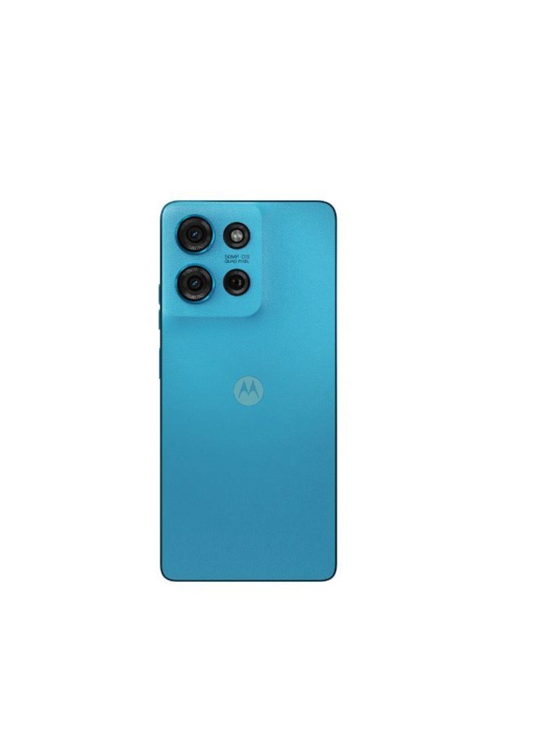 موتورولا Mobile Motorola G75 5G 8GB Ram 256GB ROM Aqua Blue  - Image 3