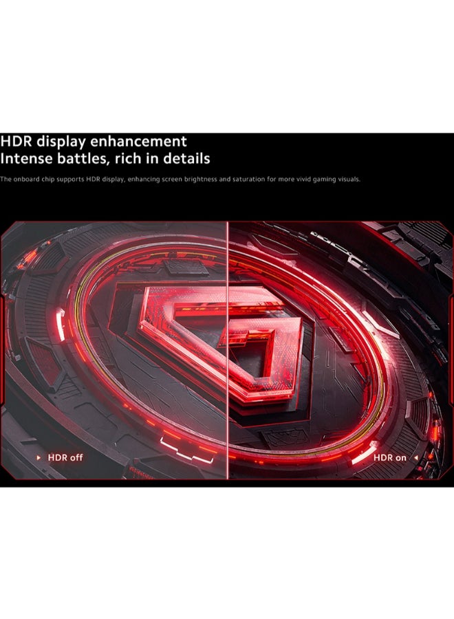 Xiaomi - 23.8" Inch Flat Gaming Monitor (1920x1080) G24i, FreeSync, Upto 1ms Response Time, 180Hz Refresh Rate, IPS Panel Type with x1 HDMI Port - ELA5627UK | Black - Image 1