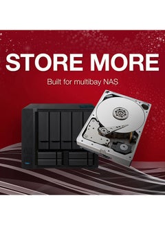 Seagate 10TB IronWolf Pro SATA III 3.5" Internal NAS HDD, Up to 263 MB/s Data Transfer Rate, 7200 rpm, 256MB Cache, 2 Million Hours MTBF, 550TB per Year Workload Rate, 2Mn Hours MTBF | ST10000NT001 10 TB  - Image 3