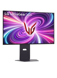 إل جي 32 inch 4K UHD OLED UltraGear Dual-Mode Gaming Monitor, 240Hz Refresh Rate, 0.03 (GtG) Response Time, G-Sync, AdaptiveSync, & FreeSync Premium Pro Compatible | 32GS95UV-B Black  - Image 3