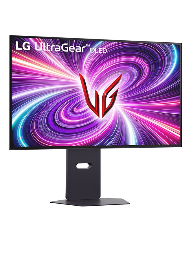 إل جي - 32 inch 4K UHD OLED UltraGear Dual-Mode Gaming Monitor, 240Hz Refresh Rate, 0.03 (GtG) Response Time, G-Sync, AdaptiveSync, & FreeSync Premium Pro Compatible | 32GS95UV-B Black - Image 1