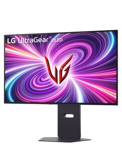 إل جي 32 inch 4K UHD OLED UltraGear Dual-Mode Gaming Monitor, 240Hz Refresh Rate, 0.03 (GtG) Response Time, G-Sync, AdaptiveSync, & FreeSync Premium Pro Compatible | 32GS95UV-B Black  - Image 2