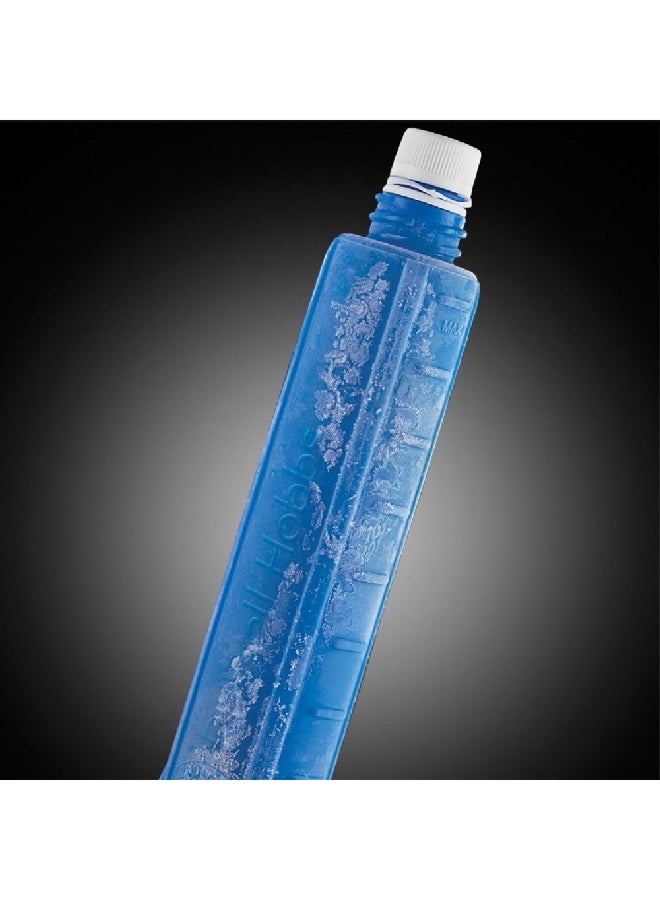 راسيل هوبز Mix and Go Cool Personal Blender Smoothie Maker White and Blue 25.7 x 17.2 x 23.5 cm 21351GCC 300 W 21351GCC White and Blue  - Image 4