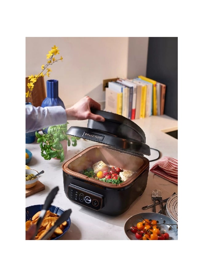 راسيل هوبز XL Satisfry Air and Grill Multicooker Black and Copper 5.5 L 26520GCC 5.5 L 1500 W 26520GCC Black and Copper  - Image 4