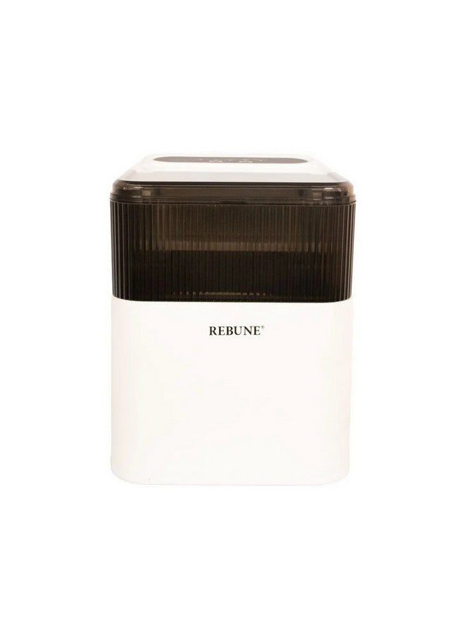 REBUNE 165W Compact Design Ice Maker White and Black 1.6 L RE-6-041 165 W RE-6-041 White and Black - Image 1