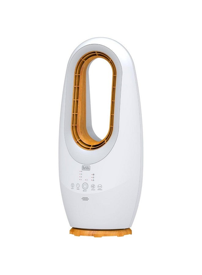 BLACK+DECKER 45W Bladeless Fan with Remote White and Brown 62.5 x 23.3 x 30.8 cm FBL58-B5 FBL58-B5 White and Brown  - Image 2