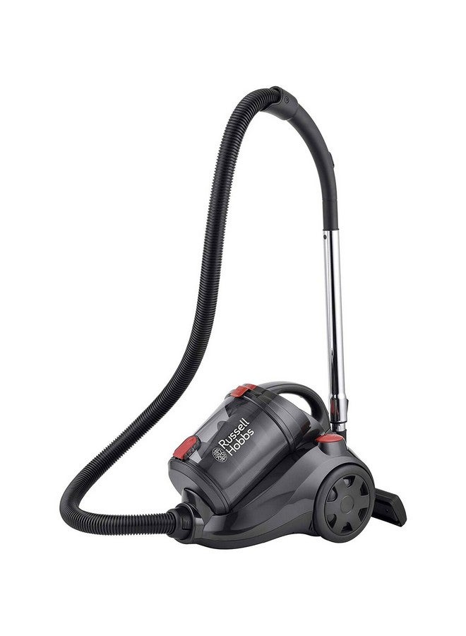 Russell Hobbs 2000W Cyclone Power Bagless Vacuum Cleaner Black and Red 2.5 L Cyclone 2000 W Cyclone Black and Red  - Image 1