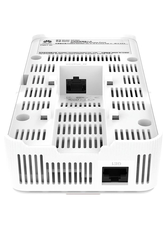 HUAWEI eKitEngine AP263 Wi-Fi 6 IN WALL ACCESS POINT-WHITE-(2x2 MIMO)-2.975 Gbps-For Indoor-Offices Hospitals Higher Education White  - Image 3