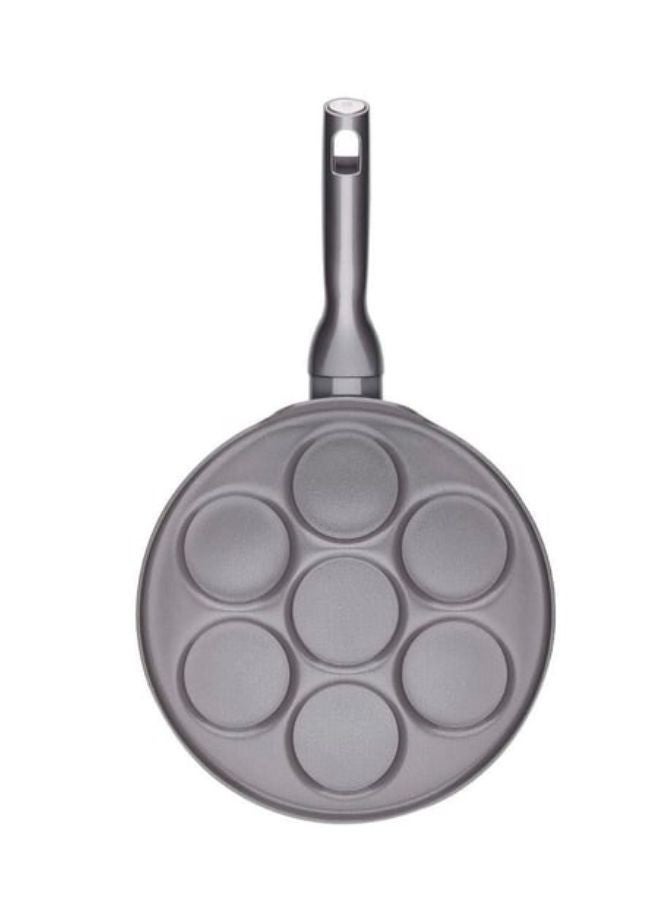 Korkmaz Korkmaz Pancake Maker Pans | Ceramic Pankek Tava | A3937 - 20x4 cm / 1.0 lt Grey  - Image 3