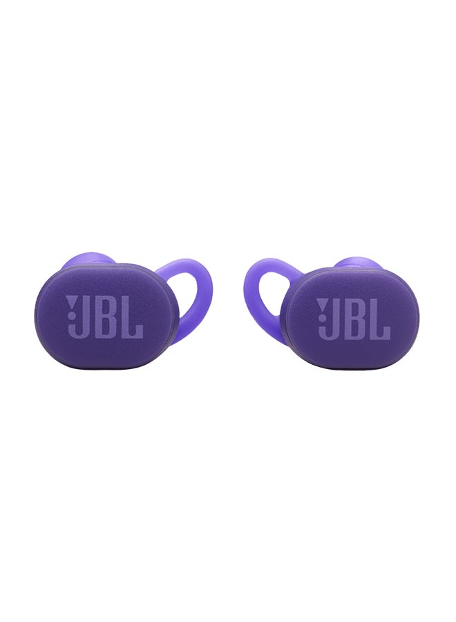 JBL - Endurance Race 2, True Wireless Bluetooth Earbuds, 48 hrs Battery, IP68 Water and Dust Resistance, Noise Cancellation, Pure Bass Sound, Smart Ambient, Sports Modes - JBLENDURACE2PUR Purple - Image 1