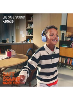JBL Junior 320 BT Wireless On-Ear Bluetooth Headphones with Built-in Microphone for Kids, 50 Hours Playback, Safe Sound, Low Volume, Easy Operation and Sticker Set - JBLJR320BTGRN Green  - Image 3