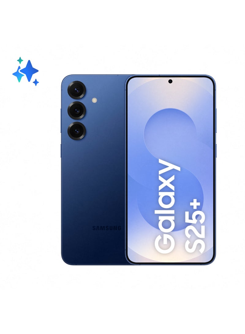 سامسونج جالاكسي S25 بلس AI ثنائي الشريحة Navy 12GB RAM 512GB 5G - نسخة الشرق الأوسط - Image 1
