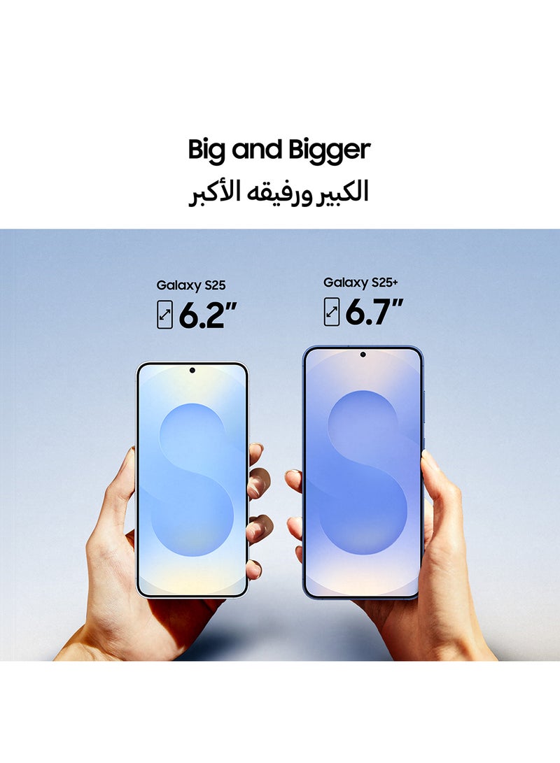 Samsung - Galaxy S25 AI Dual SIM Icyblue 12GB RAM 256GB 5G - Middle East Version - Image 1