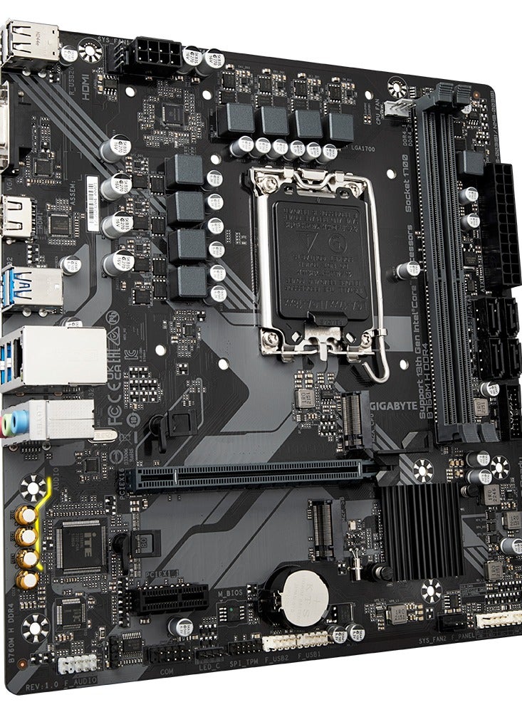 GIGABYTE - GIGABYTE Motherboard INTEL-B760M H DDR4 - Image 1