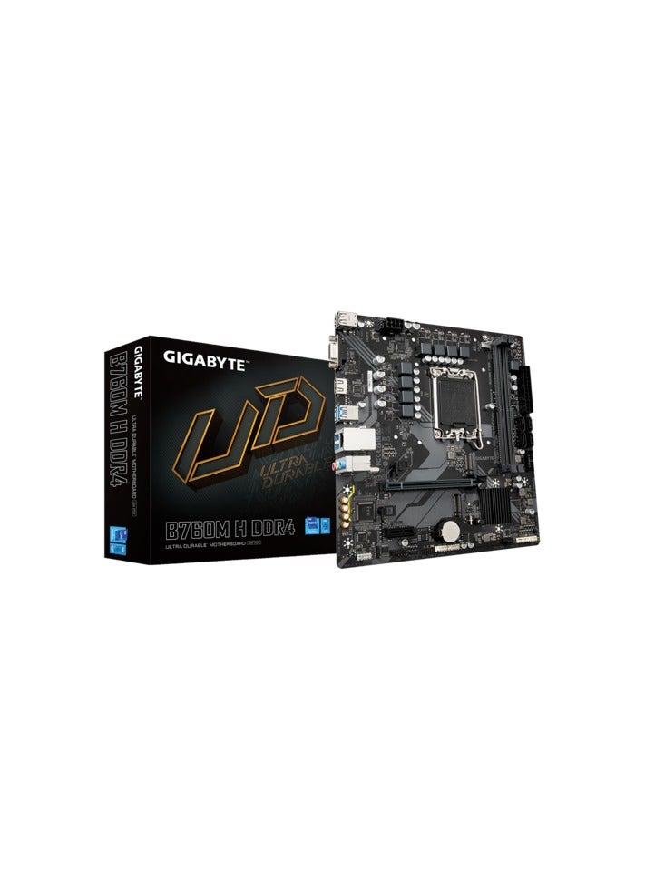 GIGABYTE - GIGABYTE Motherboard INTEL-B760M H DDR4 - Image 1
