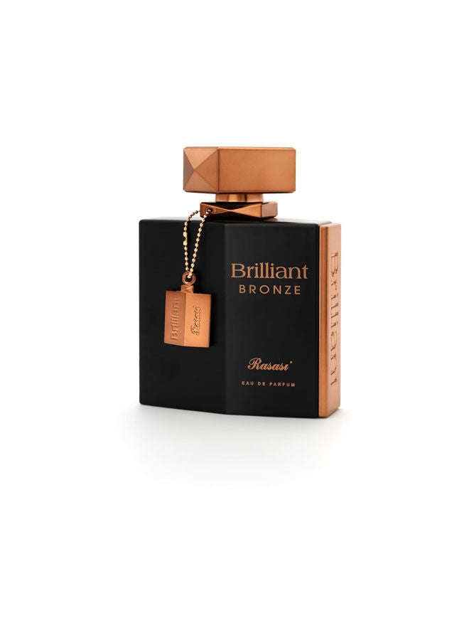 رصاصي Brilliant Bronze Perfume EDP 100ml  - Image 2
