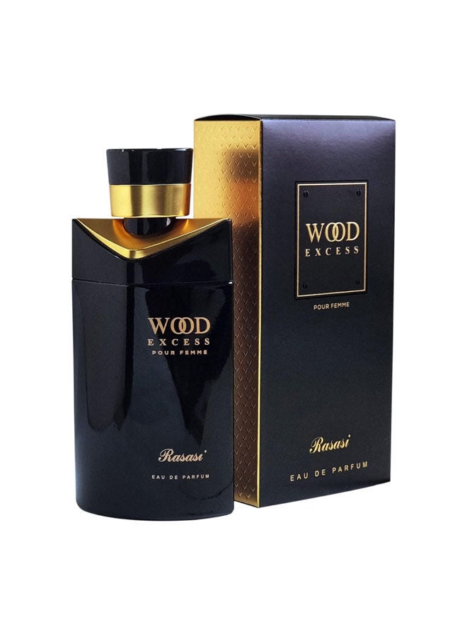 رصاصي Wood Excess Pour Femme Perfume EDP 100ml  - Image 1