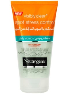 نيوتروجينا Visibly Clear Spot Stress Control Daily Scrub 150 Ml 