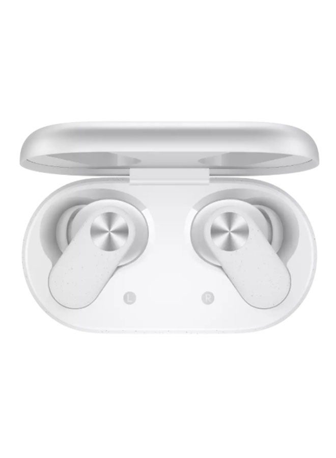 OnePlus - Buds ACE Earphone TWS Bluetooth Active Noise Cancelling Wireless Headphone White - Image 1