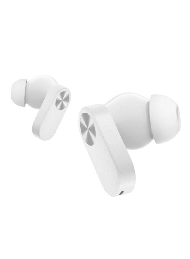 OnePlus - Buds ACE Earphone TWS Bluetooth Active Noise Cancelling Wireless Headphone White - Image 1