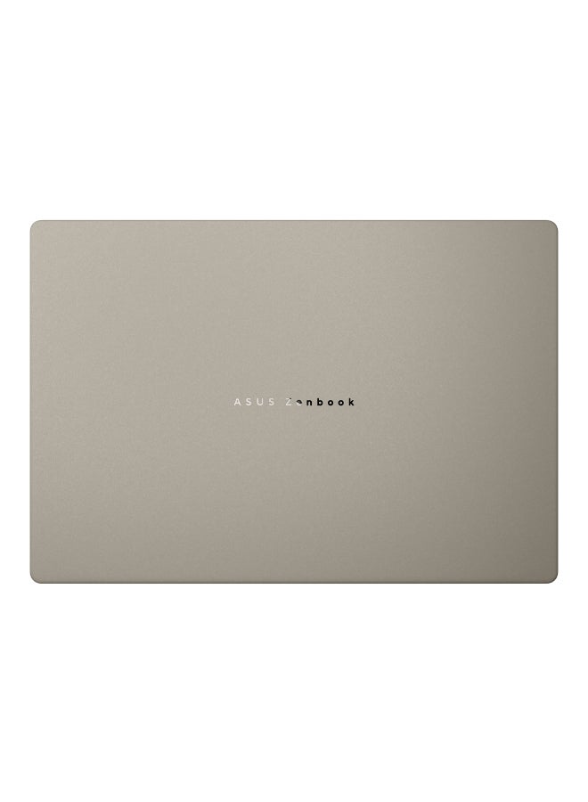 ASUS - Zenbook 14 UX3407RA-QD906W Laptop With 14-Inch Display, Snapdragon X Elite Processor/32GB RAM/1TB SSD/Integrated Graphics/Windows 11 Home English/Arabic Zabriskie Beige - Image 1